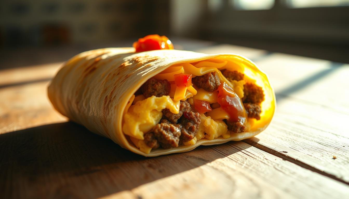 burger king breakfast menu burrito