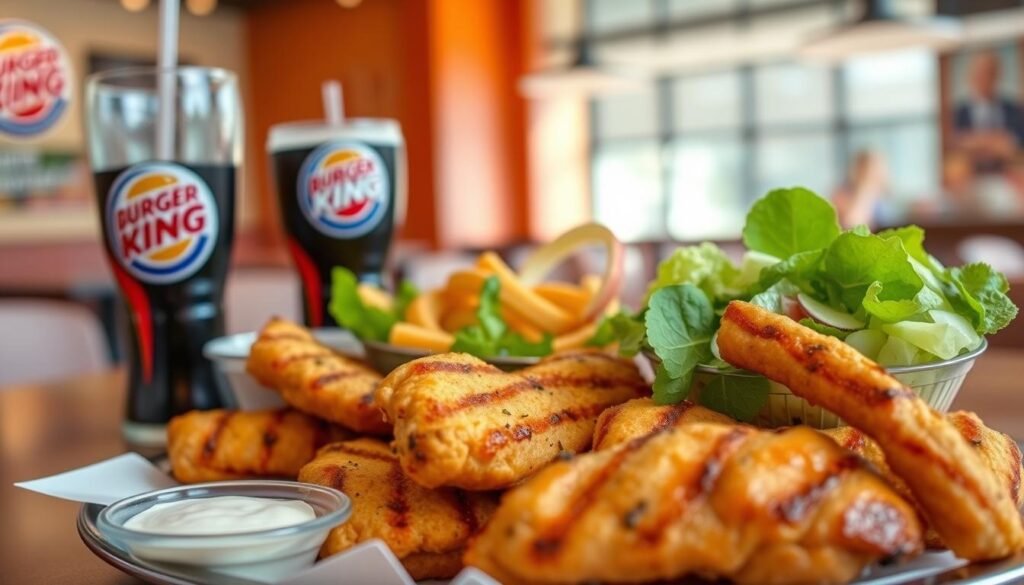snacks and sides for diabetics at Burger King