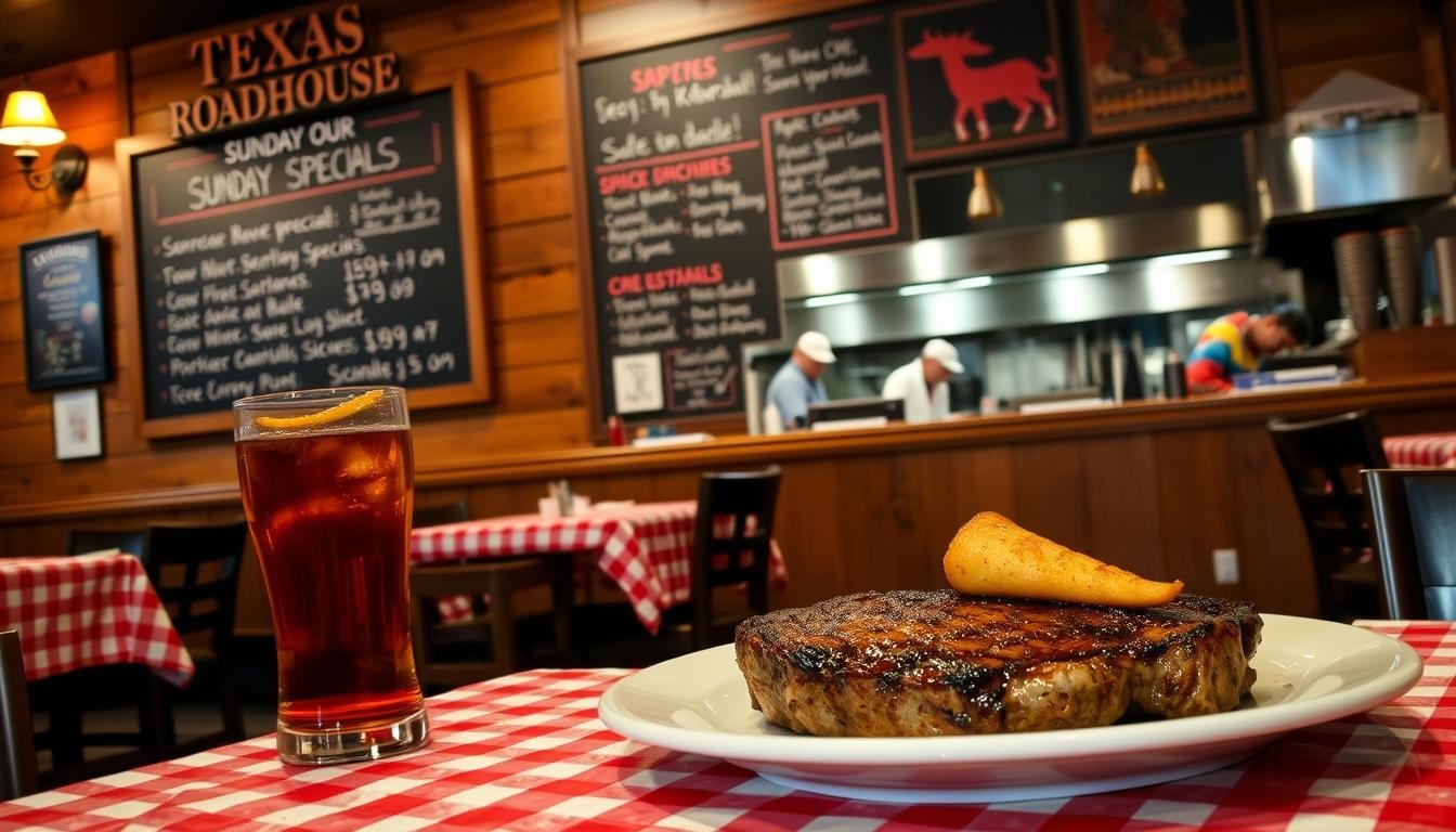 texas roadhouse menu specials sunday
